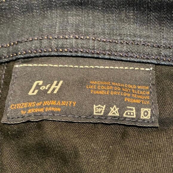 Citizens of Humanity women’s Dani cropped straight jean in dark wash - Picture 6 of 8